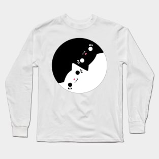 CatYingYang Long Sleeve T-Shirt